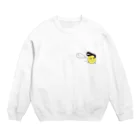 JUNO AND JUNONのツッパリひよこのトレーナー（全14色） Crew Neck Sweatshirt