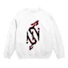 MYSTのデザイン2号『し』 Crew Neck Sweatshirt