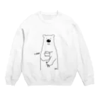 Hotate designのしろめ氏 Crew Neck Sweatshirt