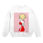 かじきのドレスコード Crew Neck Sweatshirt