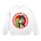 ムラマス カツユキの『パンダ 小判だ！』和中折衷Ver. Crew Neck Sweatshirt