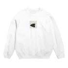 よく寝る甲斐犬のころころ Crew Neck Sweatshirt