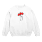 うさぎまつりのきのこ Crew Neck Sweatshirt