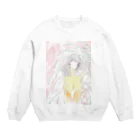 maripoly shopのlovely girl Crew Neck Sweatshirt