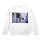 moromoroのhana_２ Crew Neck Sweatshirt