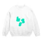 t1ksrwの意味を成さない図形 Crew Neck Sweatshirt