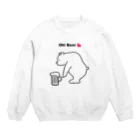 Atelier CのBeerを拾ったBear Crew Neck Sweatshirt