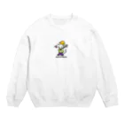 momokarubiのNo.2 職人かるび 犬 Crew Neck Sweatshirt