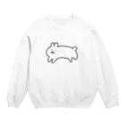 鮃のうーさん Crew Neck Sweatshirt