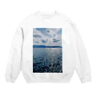 used to knowの懐かしい海 Crew Neck Sweatshirt