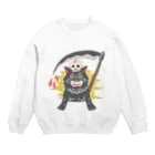 福屋のReaper cat Crew Neck Sweatshirt