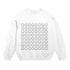 .....ANDの.....ANDロゴ総柄 Crew Neck Sweatshirt