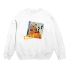 element.mの人生にゃんとかなるさ Crew Neck Sweatshirt