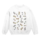 mofusandの牛にゃん Crew Neck Sweatshirt