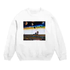 Isseyのイングランド湿地帯 Crew Neck Sweatshirt