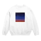 🎈あいうえいらすと🎈の夜空 Crew Neck Sweatshirt