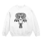 ペコの専門店のふぁにーがーる Crew Neck Sweatshirt