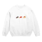 薄茶糖の【sweets】ケーキ Crew Neck Sweatshirt