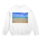 アロハスタイルハワイのラニカイビーチ Crew Neck Sweatshirt