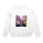 まなもものもののはるうらら Crew Neck Sweatshirt