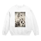 ぼくはゆうしくんの6歳のゆうしくんが描いたピカソみたいな絵 Crew Neck Sweatshirt