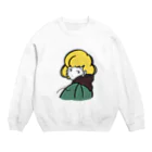 yamiagariの気怠げな、おんなのこ。 Crew Neck Sweatshirt