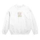 ニューヨークの花畑 Crew Neck Sweatshirt