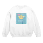 DREAMERの雑貨屋さんの忙しいぬ Crew Neck Sweatshirt