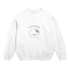 くりこふれんずのベーシックなわたあめさん Crew Neck Sweatshirt