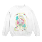 maripoly shopの花の香り Crew Neck Sweatshirt