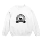 onehappinessのダックス シルエット　エンブレム Crew Neck Sweatshirt