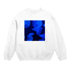 ニセモノ@酒飲みは出勤したくないのくらげ Crew Neck Sweatshirt