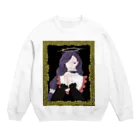 朝ILLUSTRATIONの天使 Crew Neck Sweatshirt