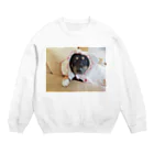 まーやーばふばふのラブリーなあじ君 Crew Neck Sweatshirt