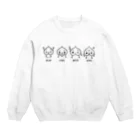 福岡サンタのPEACH PET Crew Neck Sweatshirt