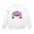 Pink marketのmy pink car🚘 Crew Neck Sweatshirt