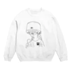 眠りの工房の米田クリオくん Crew Neck Sweatshirt