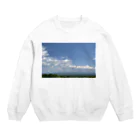 (U・∞・U)の高原の青空 Crew Neck Sweatshirt