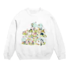 wokasinaiwoのおにぎり祭り2021ver.1 Crew Neck Sweatshirt