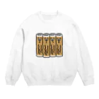 オモポンのちくわ四天王 Crew Neck Sweatshirt