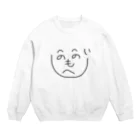 がらぱごす神社のへのへのもへじ Crew Neck Sweatshirt