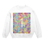 ニムニムのお部屋の完全変態・蝶 Crew Neck Sweatshirt