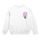 ねむいろしょっぷのねむこ Crew Neck Sweatshirt