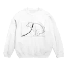 ka92の黄金比犬 Crew Neck Sweatshirt