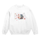 ごめんの花 Crew Neck Sweatshirt