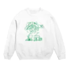 Multi Createの木と楽器 Crew Neck Sweatshirt