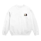 nanairoのちょびひげブラザーズ　おちむしゃ Crew Neck Sweatshirt