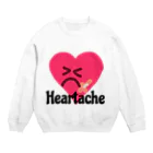 FLaShy のHeartache..? Crew Neck Sweatshirt