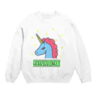 MY LONELY SPACEのSweet Dream Unicorn (Blue) スウェット