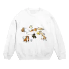 segasworksの仔犬 Crew Neck Sweatshirt